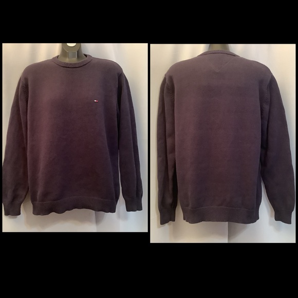 Tommy Hilfiger Other - Tommy Hilfiger Sweater Men’s Large Crewneck Cotton Navy